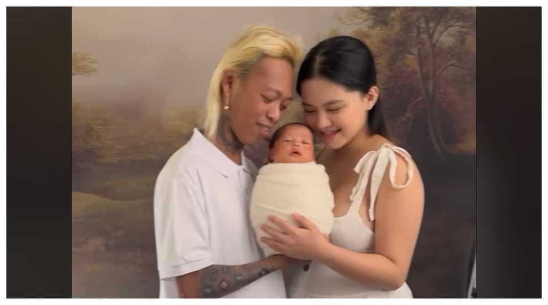 Antonette Gail Del Rosario and Whamos Cruz’s first family photoshoot with Meteor goes viral Antonette Gail Del Rosario and Whamos Cruz’s first family photoshoot with Meteor goes viral