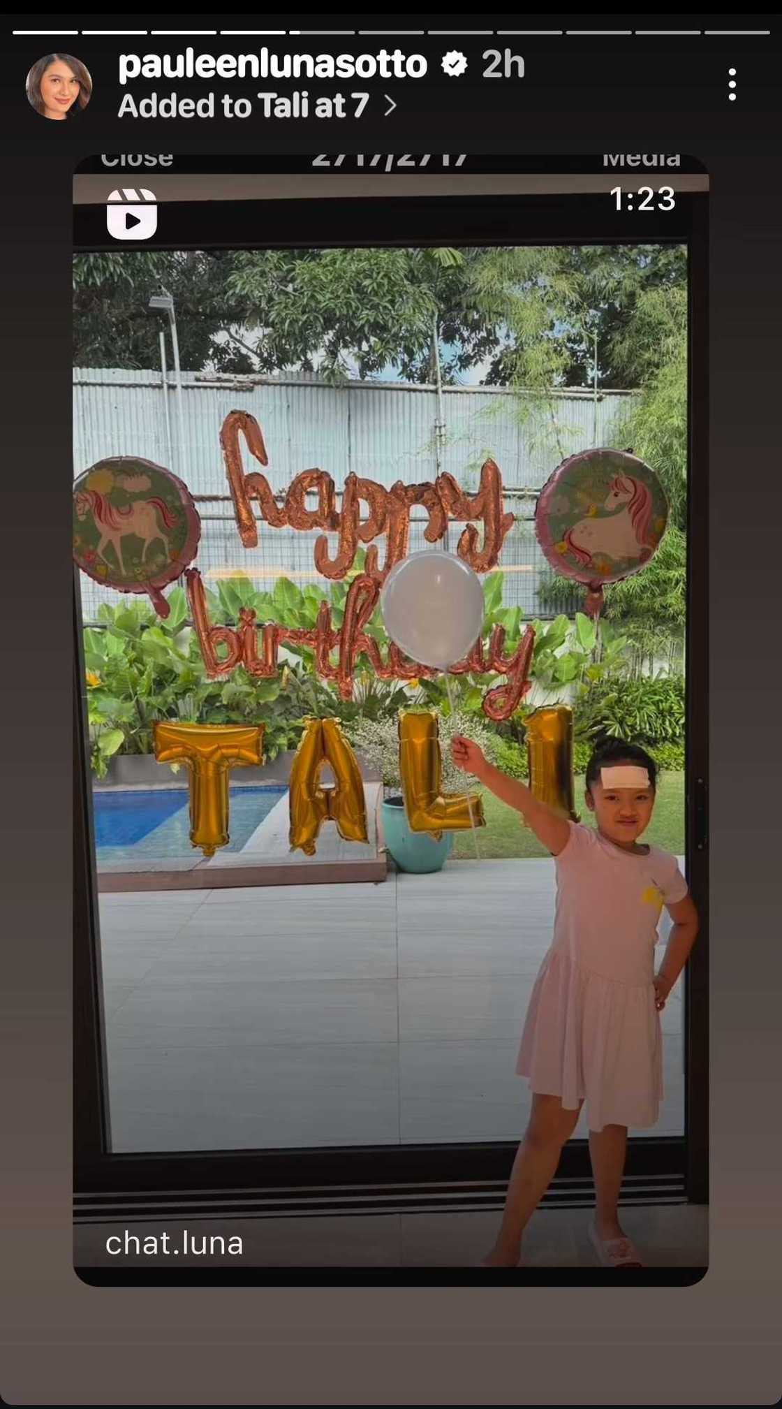 Pauleen Luna, ipinasilip ang celebration nila ng birthday ni Tali