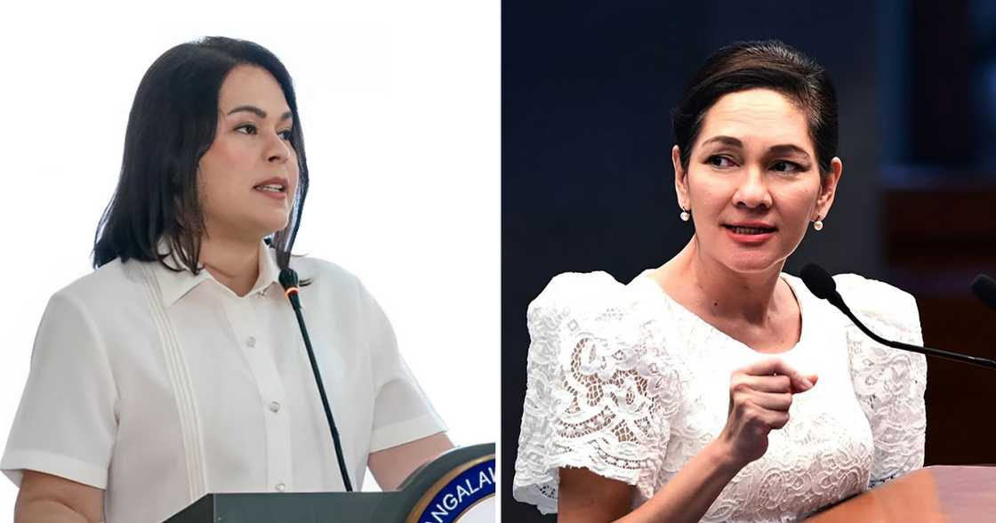 VP Sara Duterte at Sen. Risa Hontiveros, nagkaroon ng mainit na sagutan sa budget hearing ng senado VP Sara Duterte at Sen. Risa Hontiveros, nagkaroon ng mainit na sagutan sa budget hearing ng senado