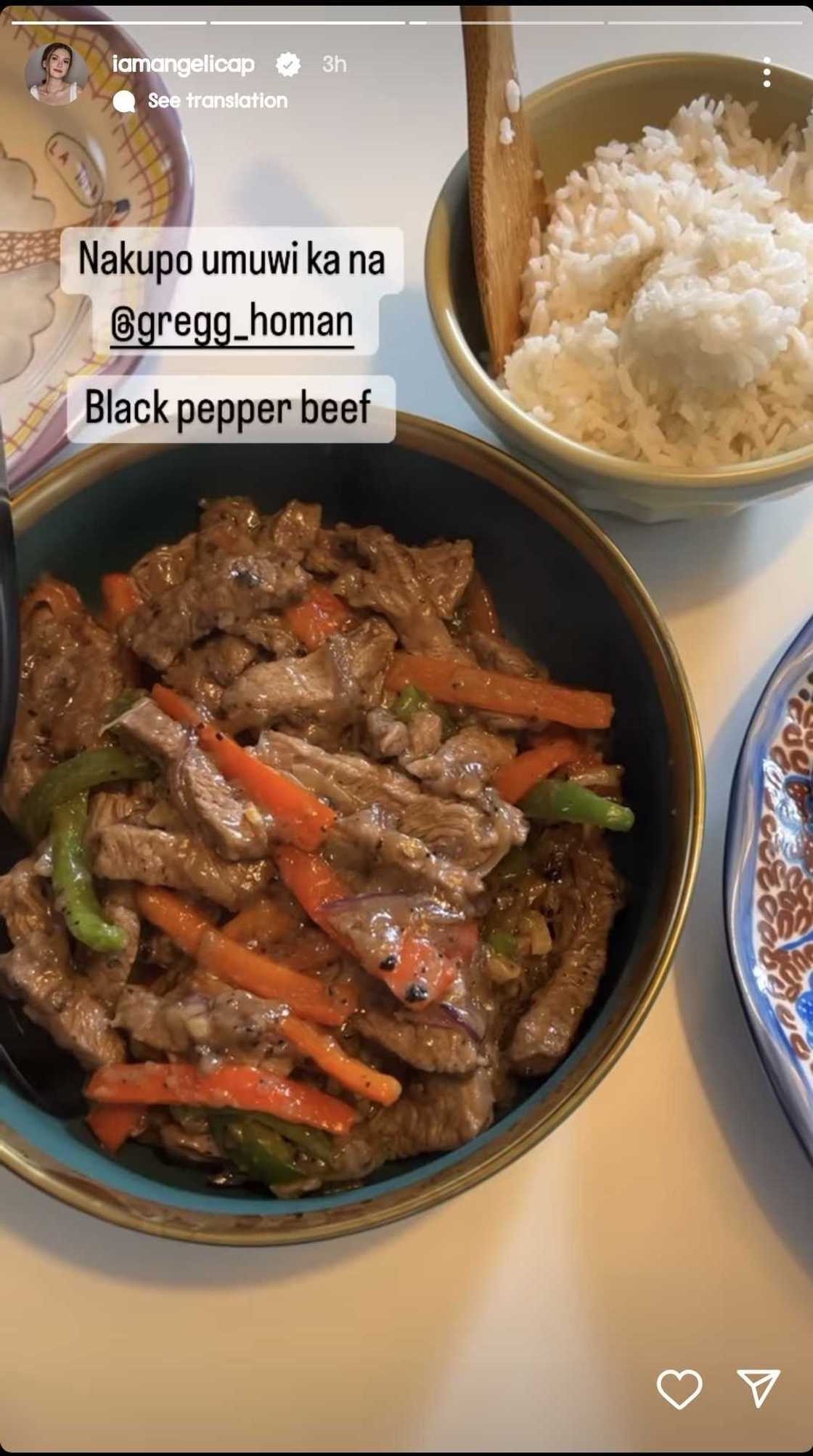 Angelica Panganiban, nagbiro matapos makita ang request ng partner: "May naglilihi" Angelica Panganiban, nagbiro matapos makita ang request ng partner: "May naglilihi"