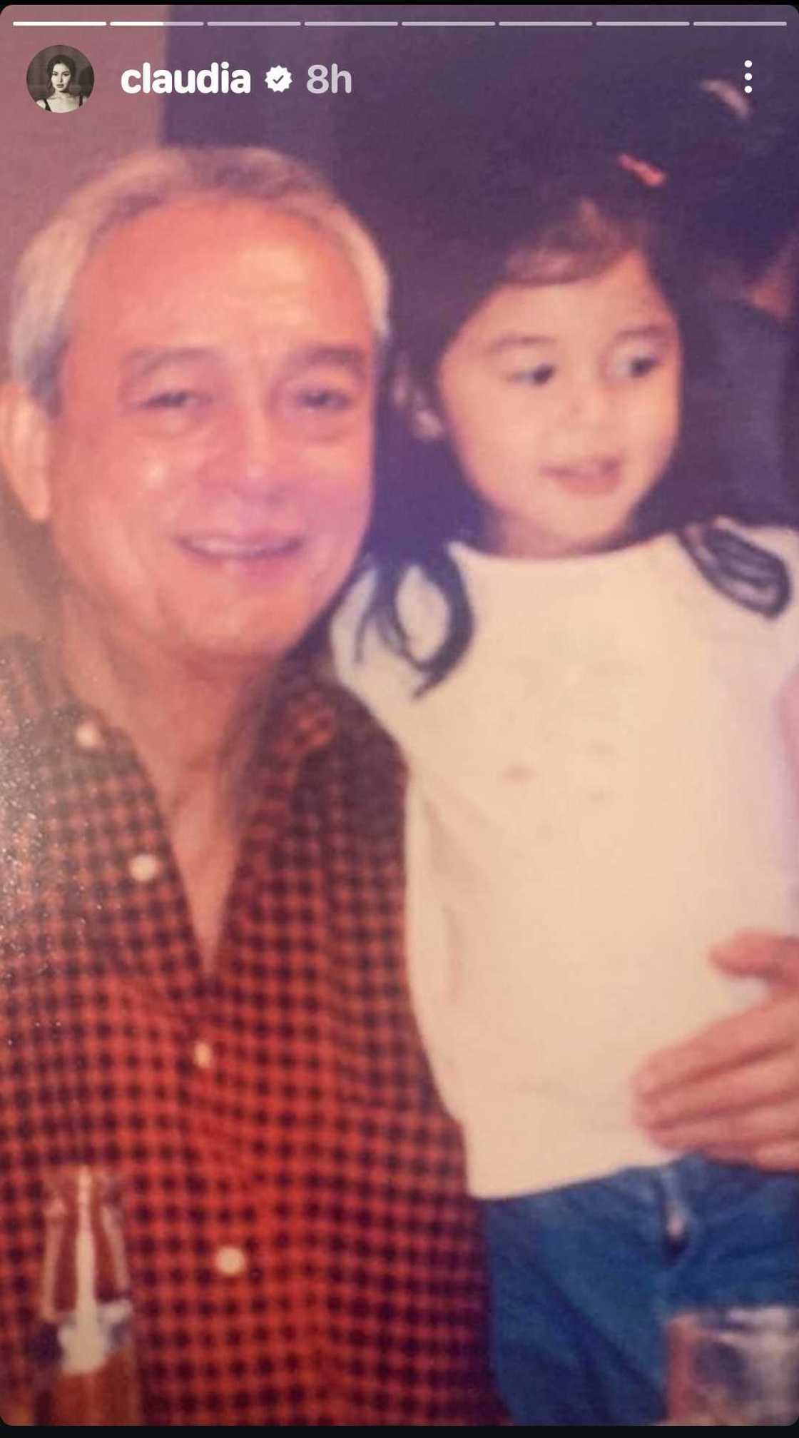 Claudia Barretto, may nakakaantig na mensahe sa yumaong lolo na si Miguel Claudia Barretto, may nakakaantig na mensahe sa yumaong lolo na si Miguel
