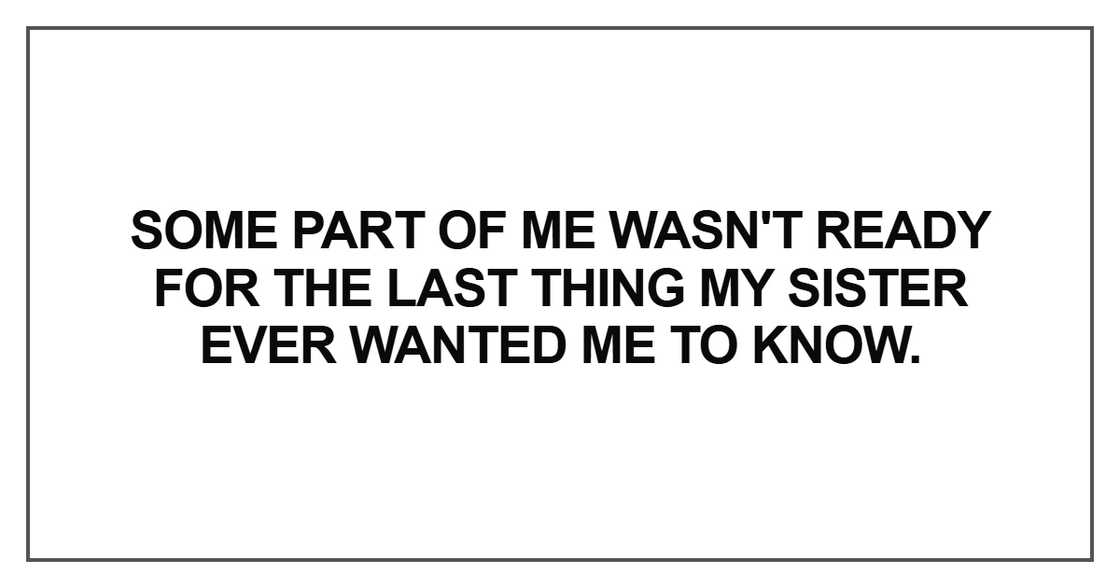 Some part of me wasn't ready Some part of me wasn't ready