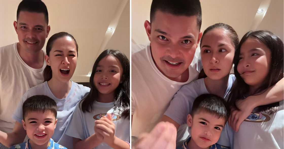 Marian Rivera, Dingdong Dantes at mga anak, nakisali sa 'Just Give Me My Money' trend Marian Rivera, Dingdong Dantes at mga anak, nakisali sa 'Just Give Me My Money' trend