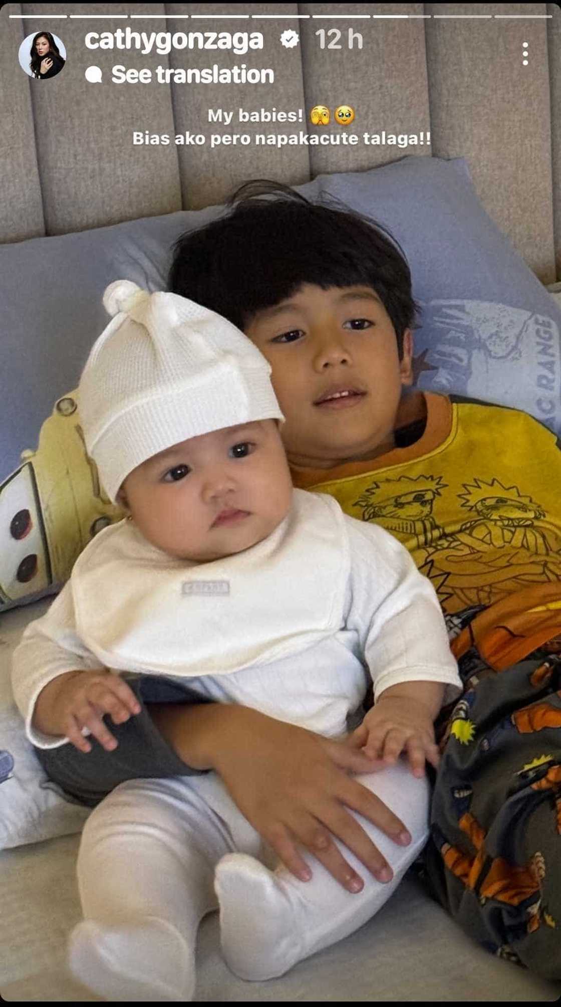 Alex Gonzaga gushes over Toni Gonzaga’s kids Polly and Seve: “My babies!” Alex Gonzaga gushes over Toni Gonzaga’s kids Polly and Seve: “My babies!”