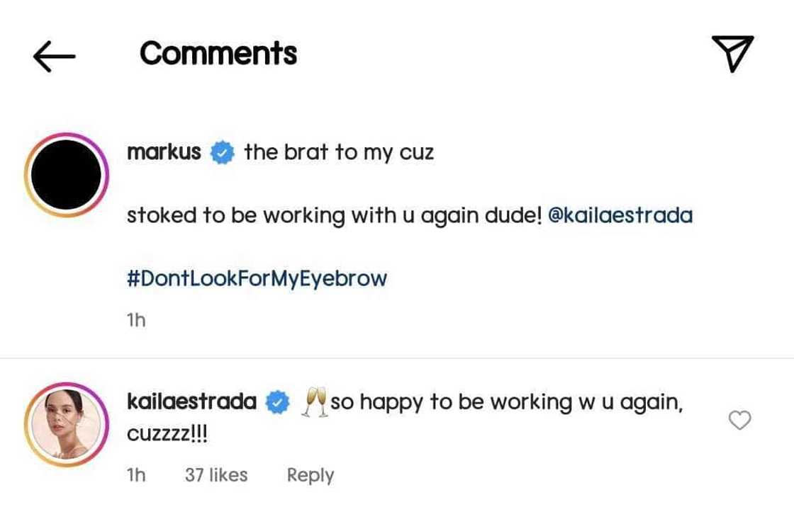 Markus Paterson posts photos with Kaila Estrada; hints at new project with actress Markus Paterson posts photos with Kaila Estrada; hints at new project with actress