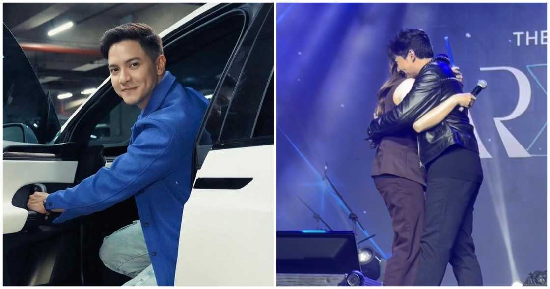 Alden Richards, sinorpresa ni Julia Montes sa 'ARVXAlden15' concert Alden Richards, sinorpresa ni Julia Montes sa 'ARVXAlden15' concert