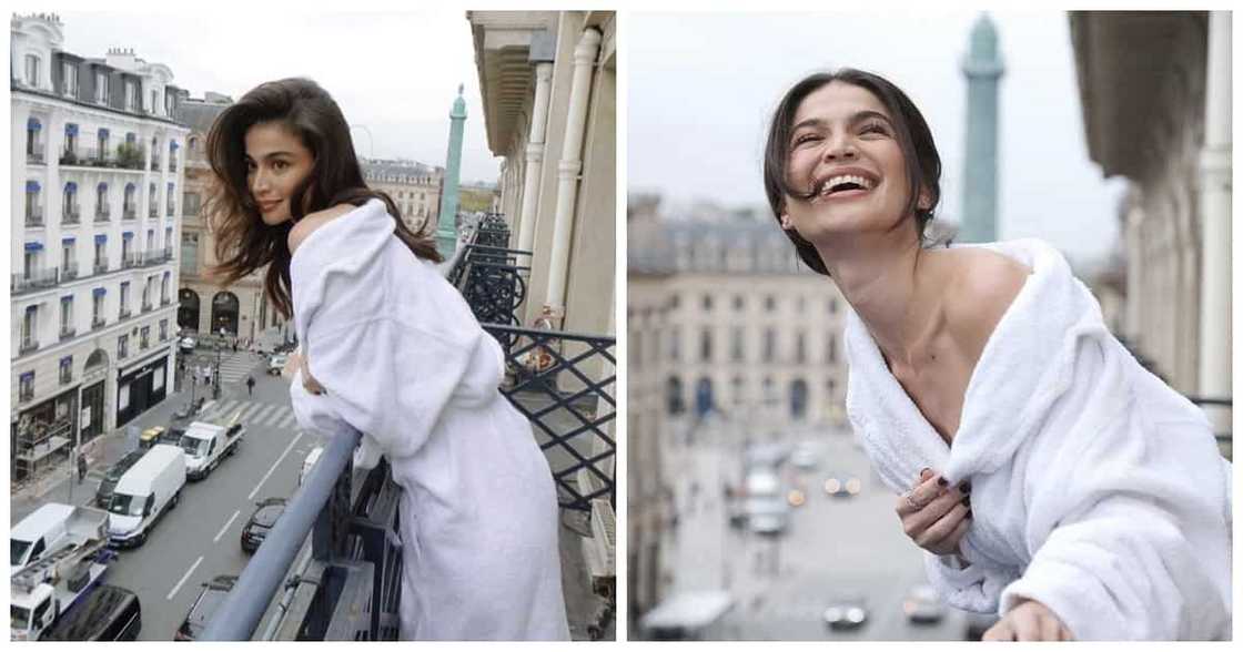 Bathrobe photos ni Anne Curtis sa Paris, nag-viral sa social media Bathrobe photos ni Anne Curtis sa Paris, nag-viral sa social media