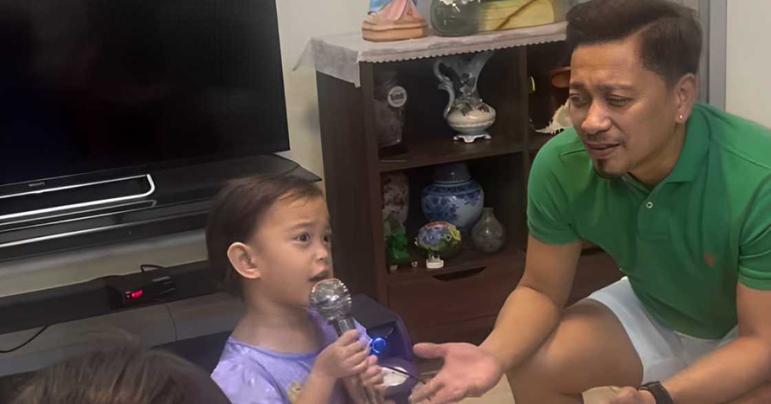 Jhong Hilario's daughter Sarina adorably sings 'Maybe This Time'