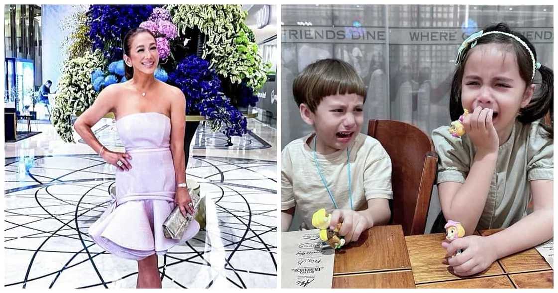 Korina Sanchez posts crying pics of her children: "What do you think happened?" Korina Sanchez posts crying pics of her children: "What do you think happened?"