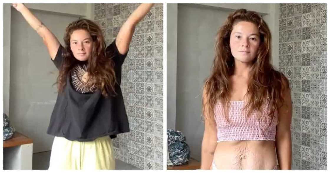 Andi Eigenmann receives praises for showing her stretch marks in viral video @andieigengirl Andi Eigenmann receives praises for showing her stretch marks in viral video @andieigengirl