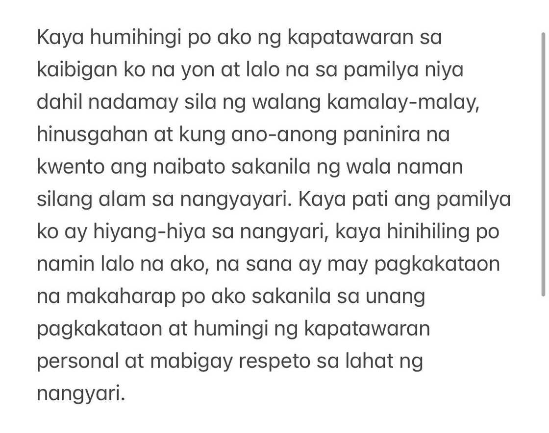 Ser Geybin, binasag ang katahimikan sa hiwalayan nila ni Elma matapos ang 7 taon Ser Geybin, binasag ang katahimikan sa hiwalayan nila ni Elma matapos ang 7 taon