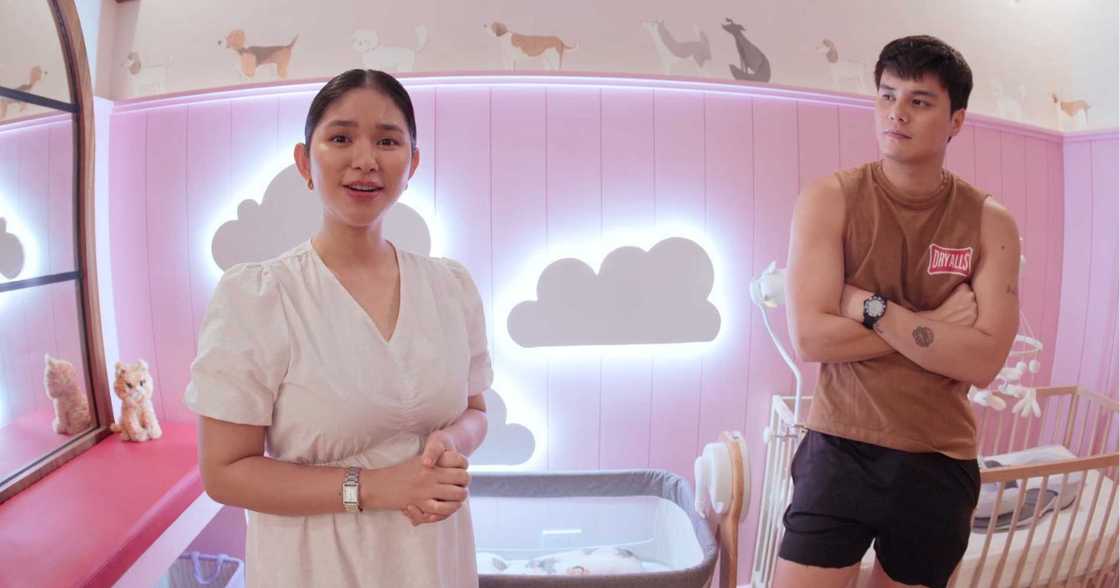 Loisa Andalio at Ronnie Alonte, ipinasilip ang magandang kwarto ng baby nilang si Nili