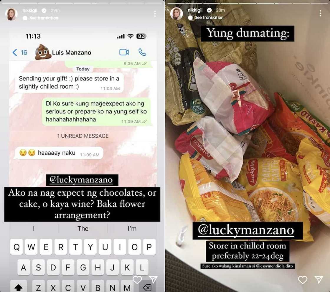 Kakaibang birthday gift ni Luis Manzano kay Nikki Gil, patok sa netizens Kakaibang birthday gift ni Luis Manzano kay Nikki Gil, patok sa netizens