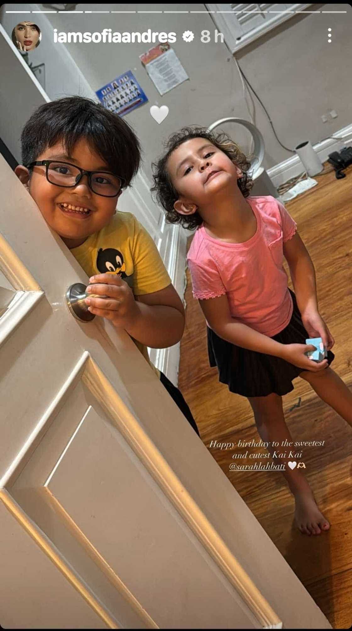 Sofia Andres posts sweet birthday greeting for Sarah Lahbati & Richard Gutierrez’s son Kai Sofia Andres posts sweet birthday greeting for Sarah Lahbati & Richard Gutierrez’s son Kai