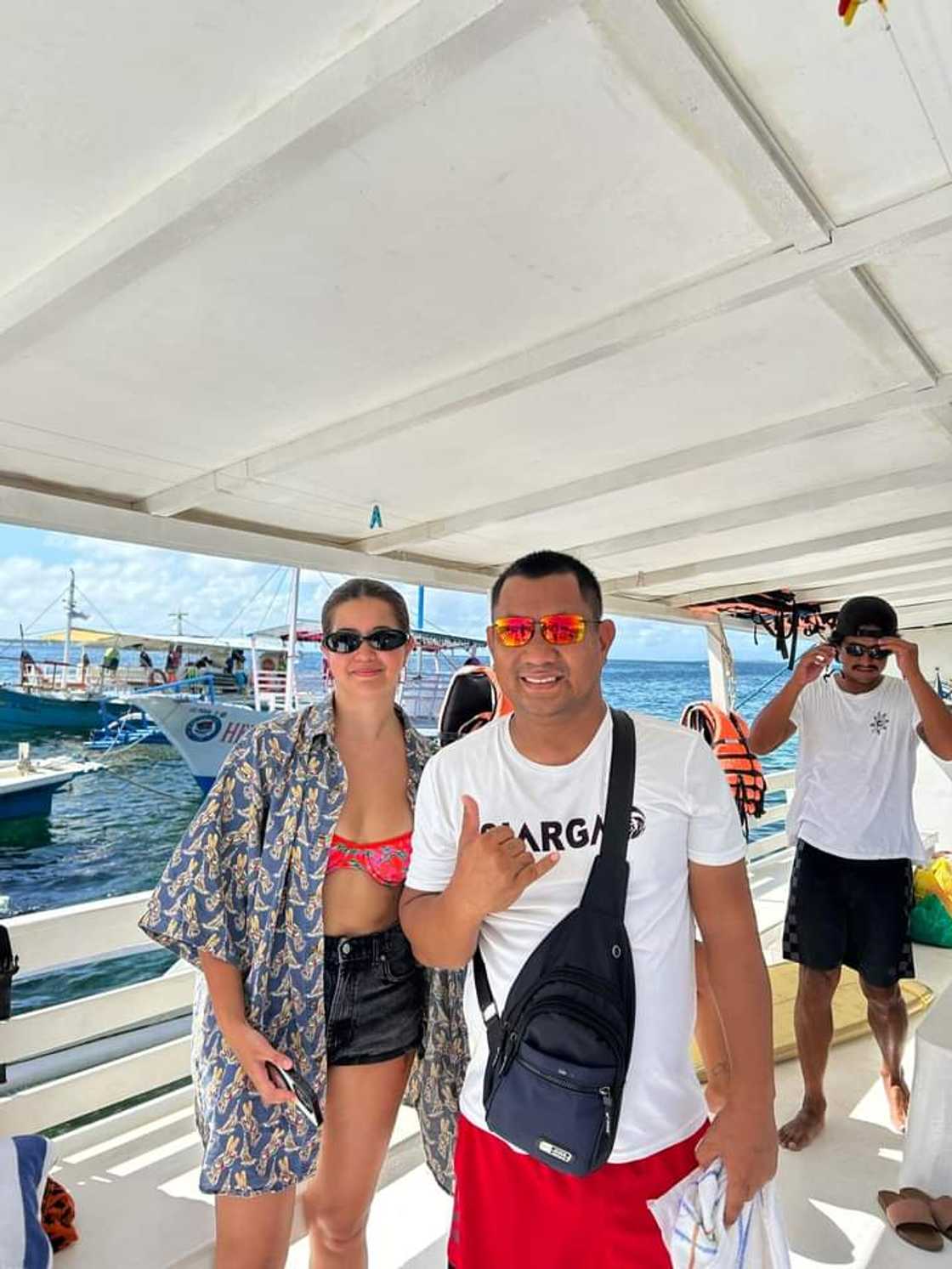 Dominic Roque at Sue Ramirez, namataang magkasama sa island hopping sa Siargao