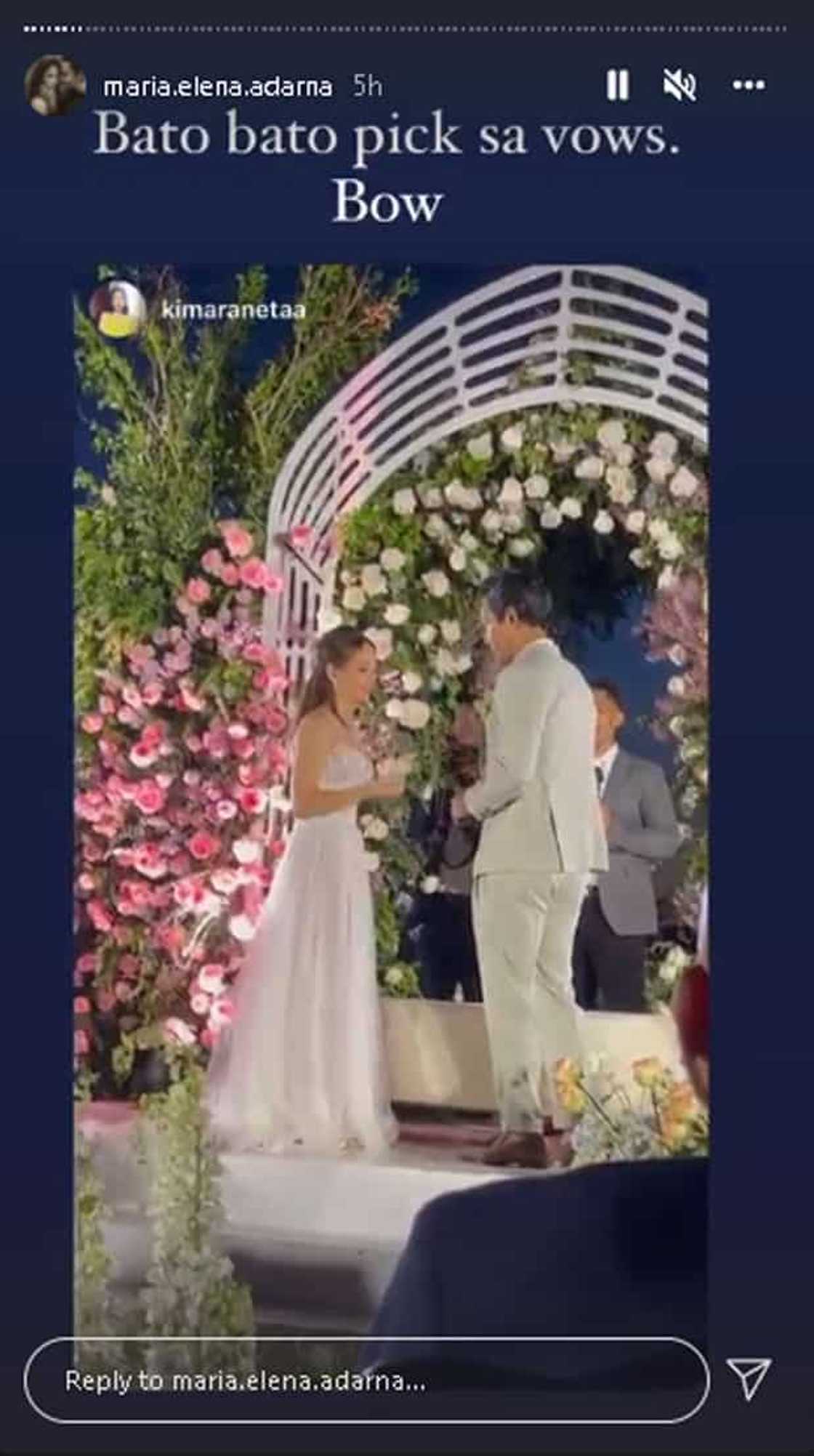 Ellen Adarna, Derek Ramsay, nag jak-en-poy muna kung sino mauuna sa wedding vows