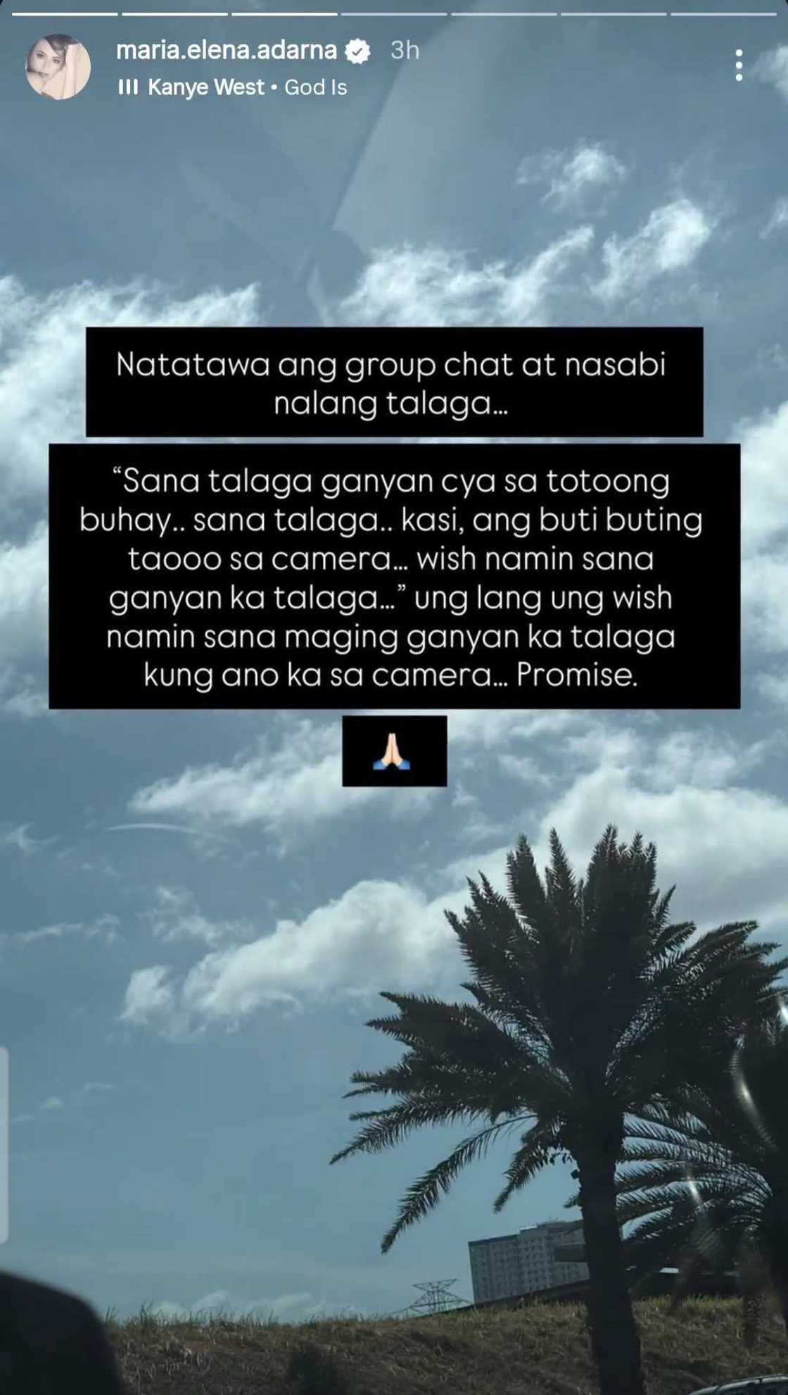 Ellen Adarna, may pasaring: "Sana talaga ganyan siya sa totoong buhay" Ellen Adarna, may pasaring: "Sana talaga ganyan siya sa totoong buhay"