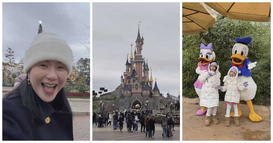 Mariel Padilla, ipinasilip ang Disneyland Paris trip nila: "Our first time"