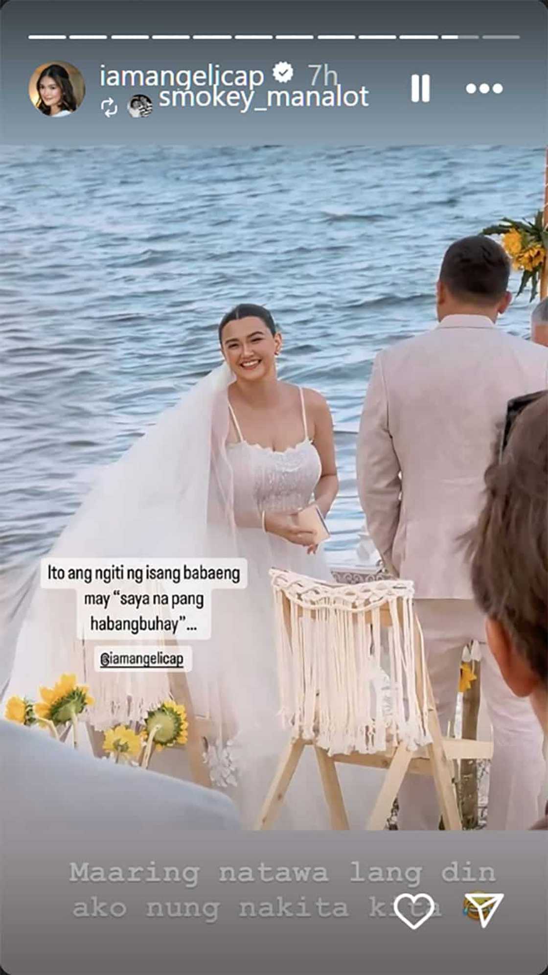 Angge Panganiban, inokray post ni Smokey ukol kanyang ngiti: “Maaring natawa ako nung nakita kita” Angge Panganiban, inokray post ni Smokey ukol kanyang ngiti: “Maaring natawa ako nung nakita kita”