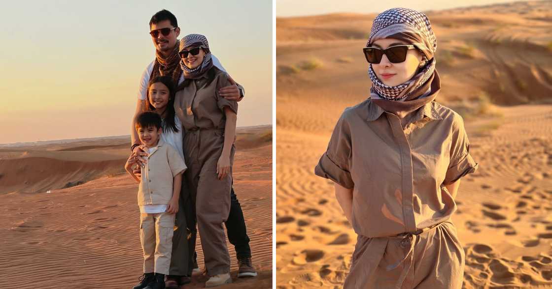 Marian Rivera, ipinasilip ang "family time" nila sa Dubai Marian Rivera, ipinasilip ang "family time" nila sa Dubai
