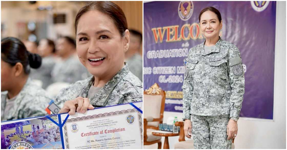 Charo Santos, opisyal nang Philippine Air Force (PAF) reservist