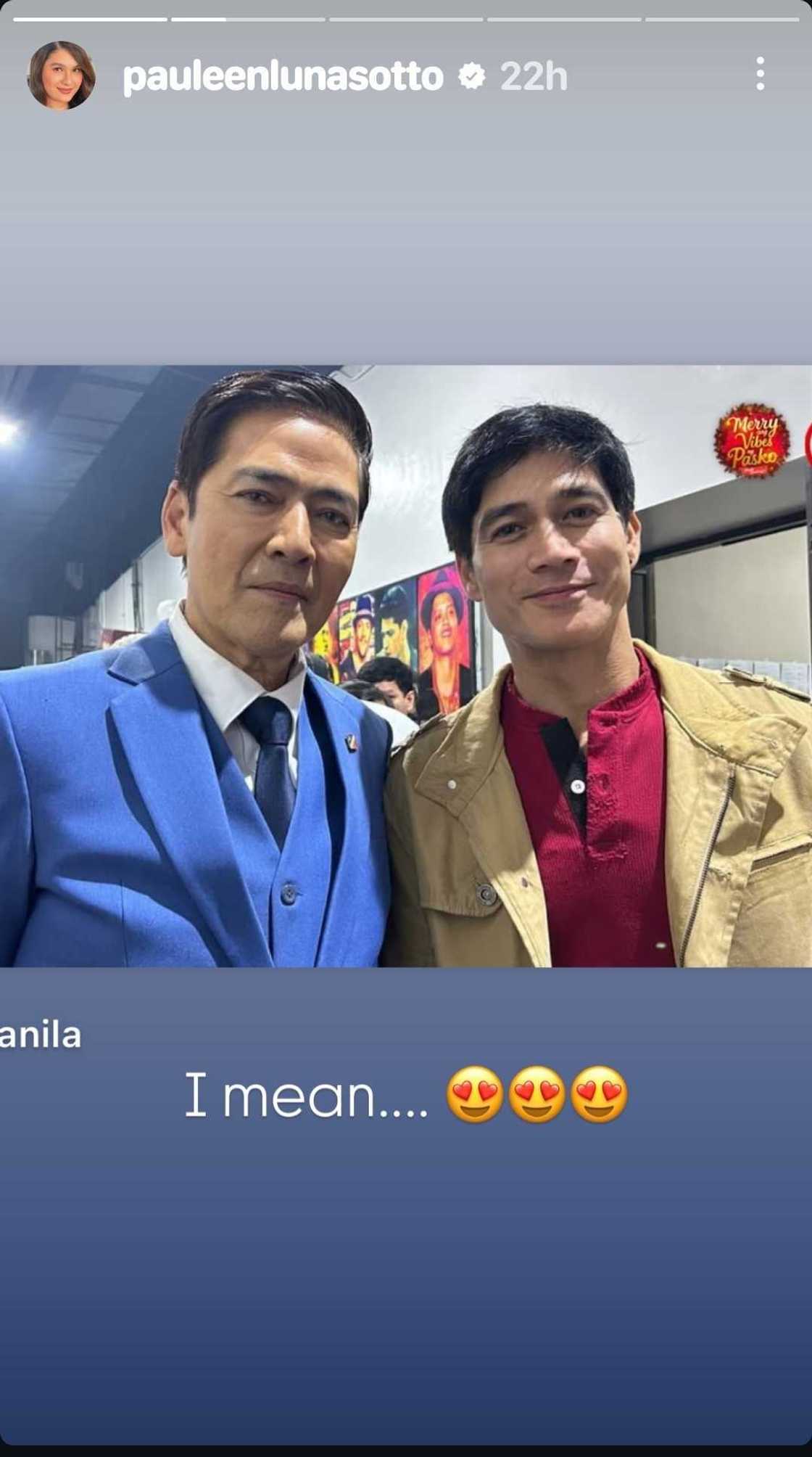 Pauleen Luna gushes over Vic Sotto, Piolo Pascual’s pic