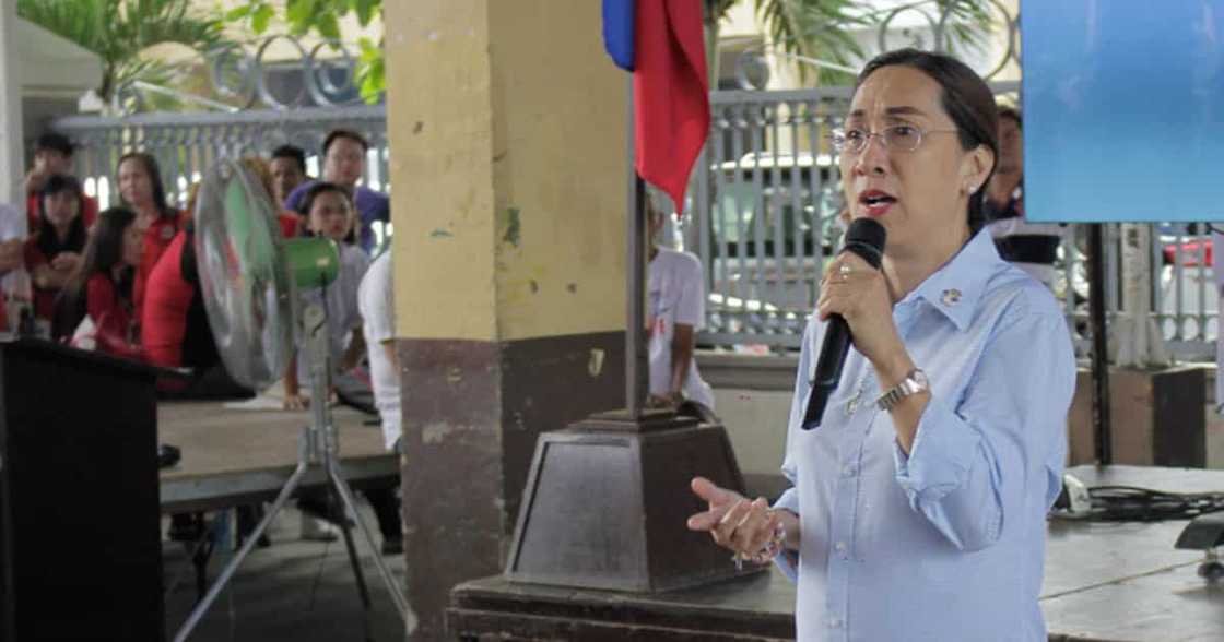 Mayor Cristy Angeles talks forgiveness after clamor over Aquino's monument blocked by tent at UniTeam rally Mayor Cristy Angeles talks forgiveness after clamor over Aquino's monument blocked by tent at UniTeam rally