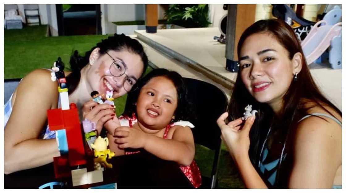 Pauleen Luna, Tali, and Danica Sotto @pauleenlunasotto