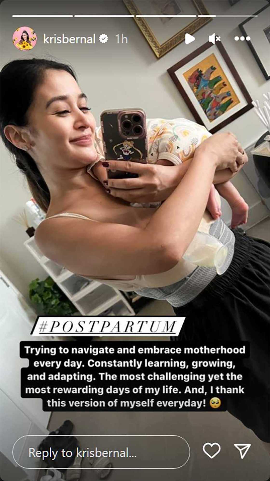 Kris Bernal, masaya sa bagong version niya; buong pusong niyayakap ang pagiging ina Kris Bernal, masaya sa bagong version niya; buong pusong niyayakap ang pagiging ina