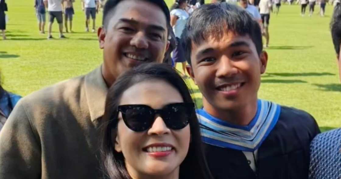 Gelli de Belen and Ariel Rivera’s son Julio earns master’s degree in Canada Gelli de Belen and Ariel Rivera’s son Julio earns master’s degree in Canada