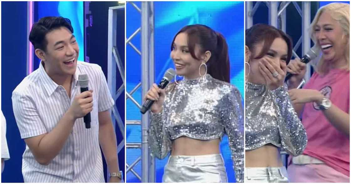 Kyline Alcantara at Darren Espanto, trending matapos ang tuksuhan nila sa 'Showtime' Kyline Alcantara at Darren Espanto, trending matapos ang tuksuhan nila sa 'Showtime'