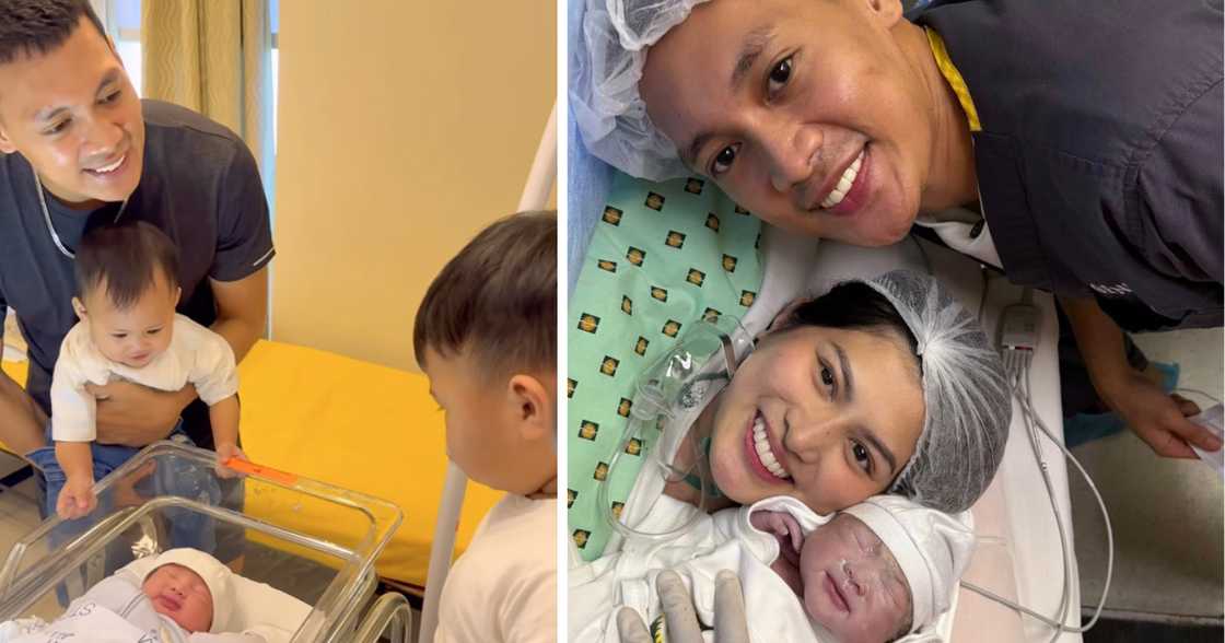 Scottie Thompson shares adorable video of sons Aster and Austin meeting their baby brother Scottie Thompson shares adorable video of sons Aster and Austin meeting their baby brother