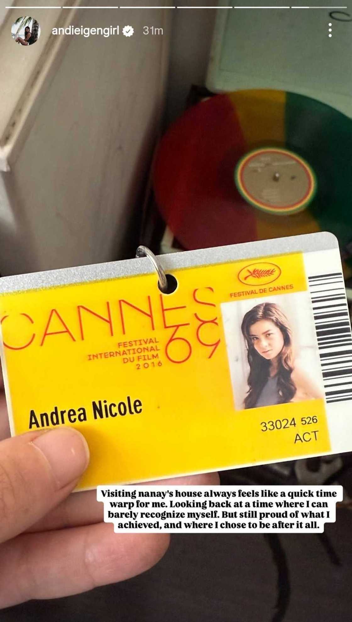 Andi Eigenmann shares a sentimental reflection after visiting late mom’s house Andi Eigenmann shares a sentimental reflection after visiting late mom’s house