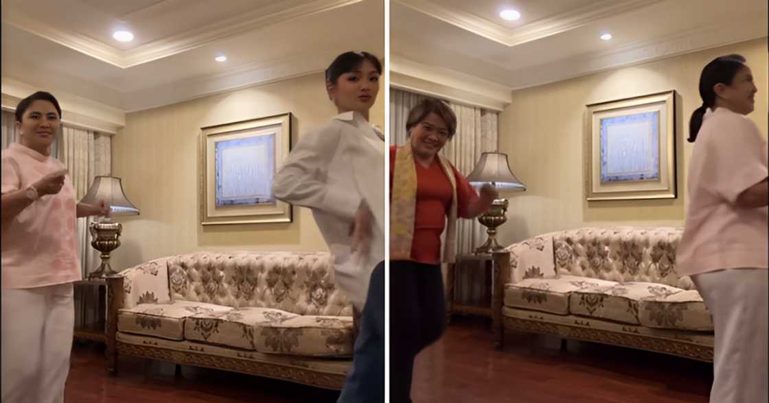 Nadine Lustre, Leni Robredo, Leila De Lima, kumasa sa isang TikTok trend Nadine Lustre, Leni Robredo, Leila De Lima, kumasa sa isang TikTok trend