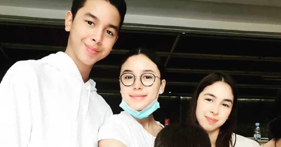 Julia, Claudia, Leon Barretto Julia, Claudia, Leon Barretto