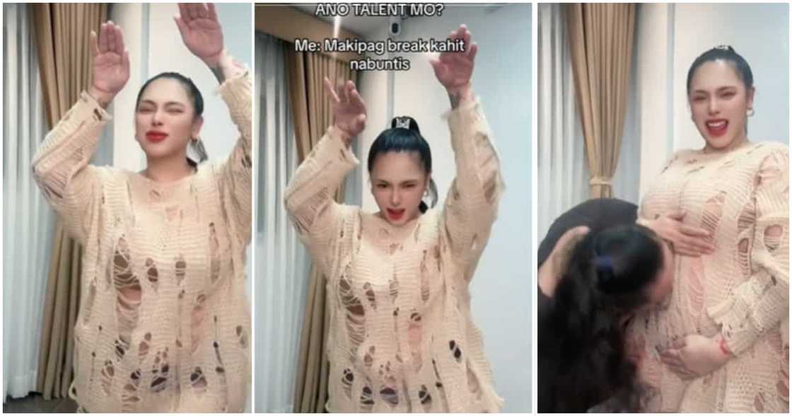 Toni Fowler ibinida ang aniya'y talent nya: "Makipagbreak kahit nabuntis" Toni Fowler ibinida ang aniya'y talent nya: "Makipagbreak kahit nabuntis"