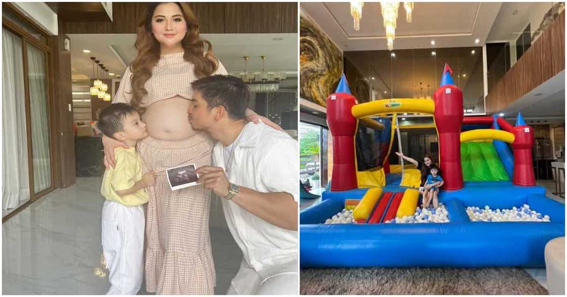 Dianne Medina, ibinida ang inflatable playground na nilagay nya sa loob ng bahay nila Dianne Medina, ibinida ang inflatable playground na nilagay nya sa loob ng bahay nila