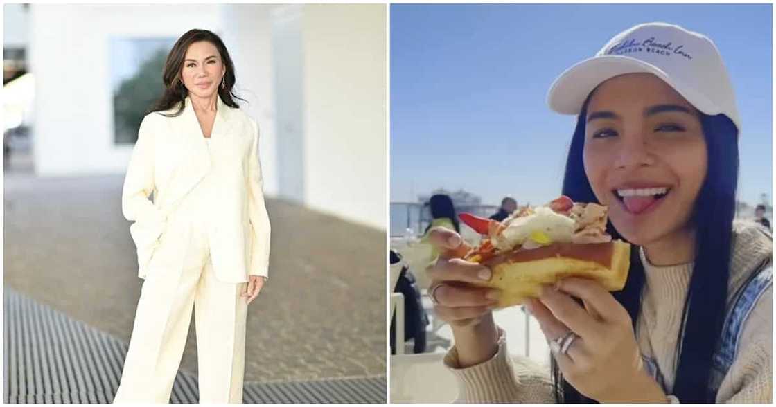 Vicki Belo, napatanong sa video ni Lovi Poe: "How can you eat so much"