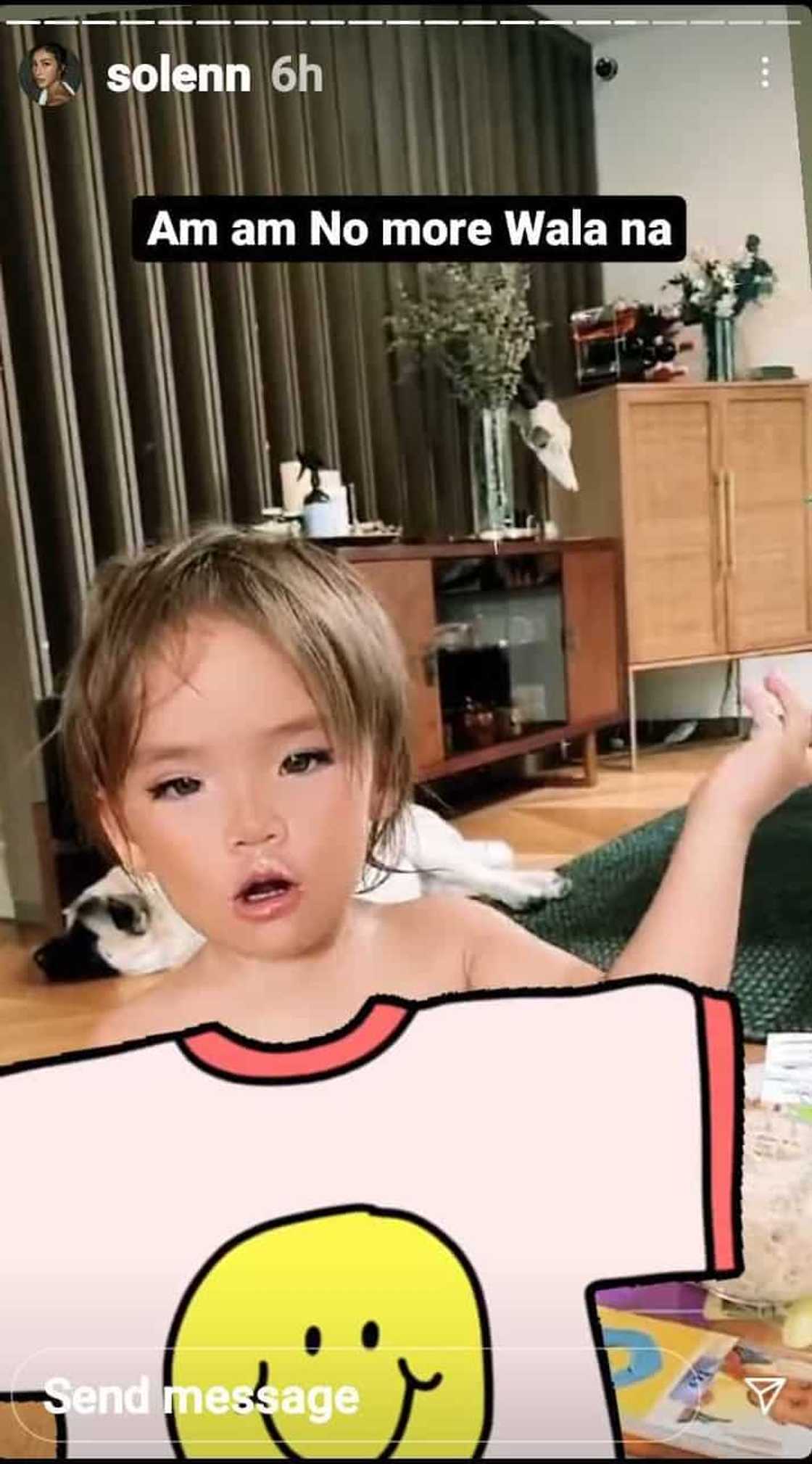 Baby Thylane paulit-ulit na sinabi ang “wala na” kay Solenn Heussaff Baby Thylane paulit-ulit na sinabi ang “wala na” kay Solenn Heussaff