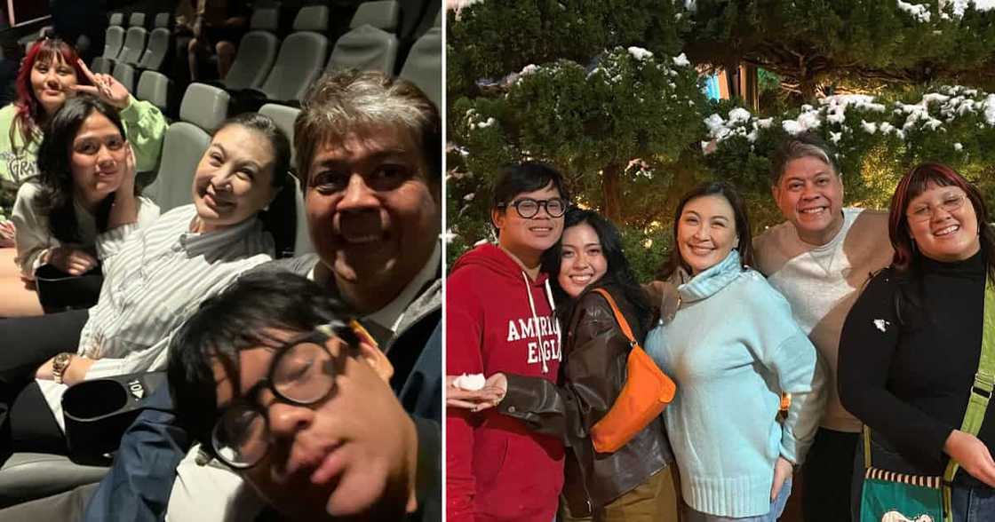 Sharon Cuneta at pamilya, ipinagdiwang pagdating ni Kakie mula NY sa pamamagitan ng panonood ng sine Sharon Cuneta at pamilya, ipinagdiwang pagdating ni Kakie mula NY sa pamamagitan ng panonood ng sine