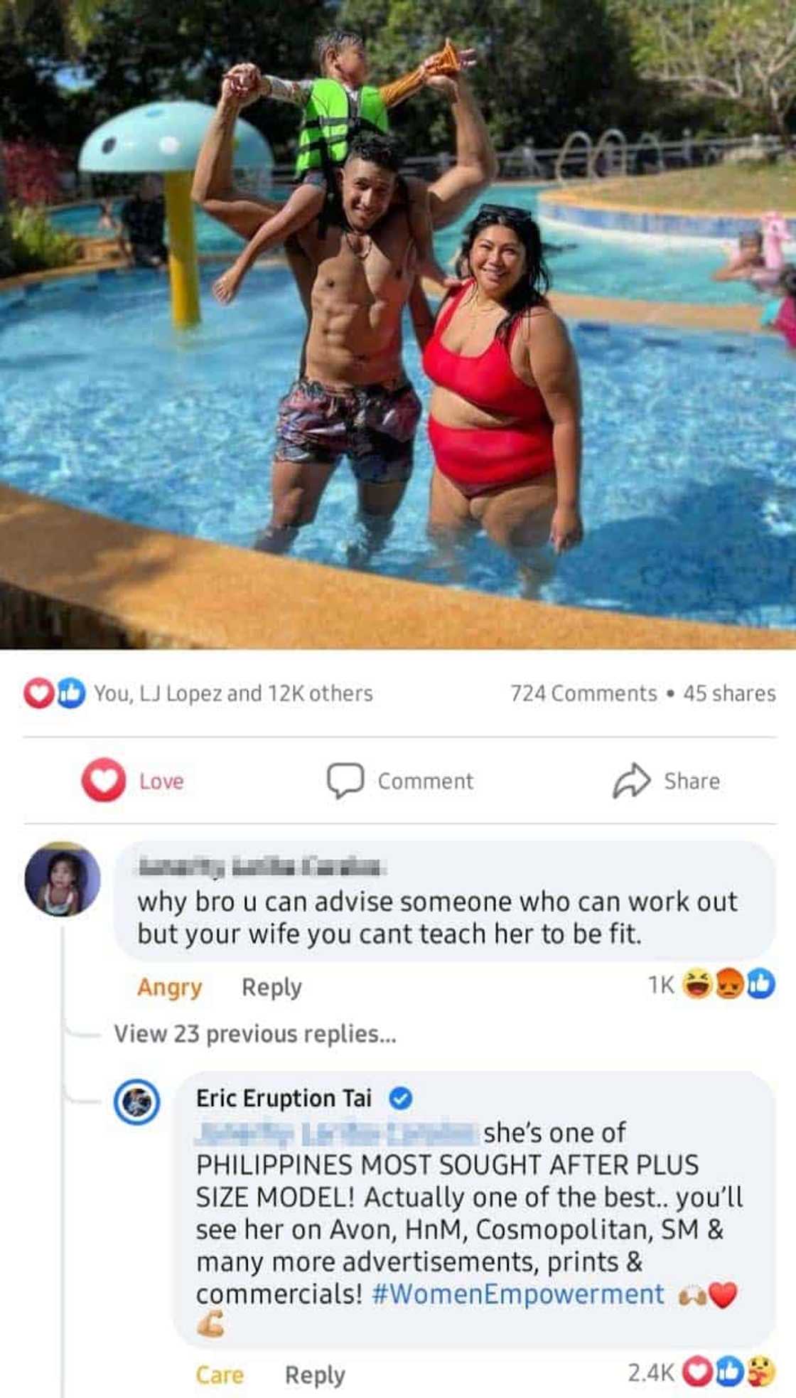 Eric Tai, buong pagmamalaking ibinida ang misis; umalma sa body-shaming Eric Tai, buong pagmamalaking ibinida ang misis; umalma sa body-shaming