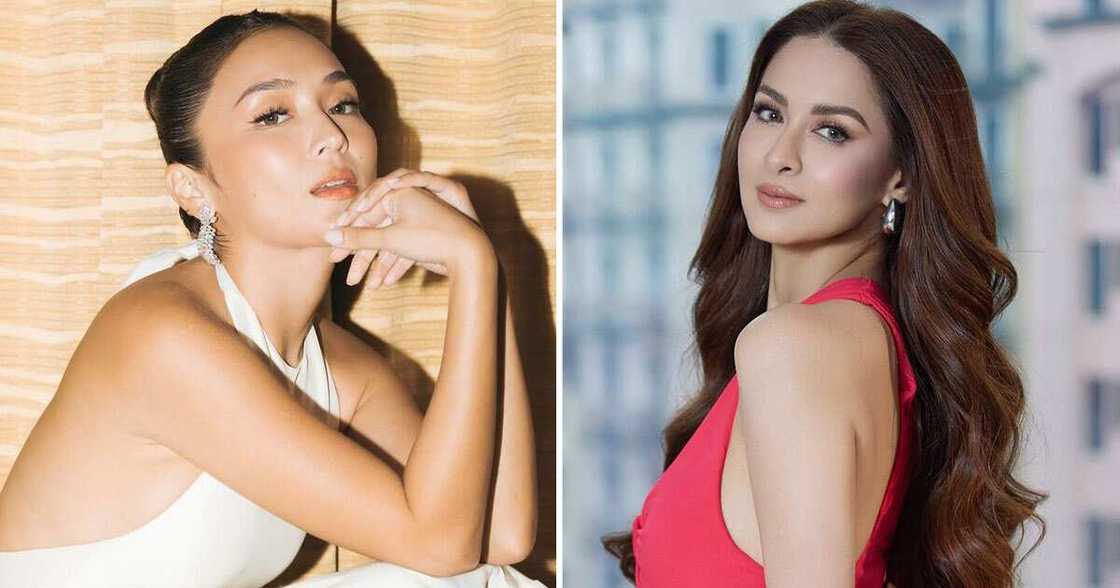 Marian Rivera, Kathryn Bernardo, cute marites moment nakunan ng video