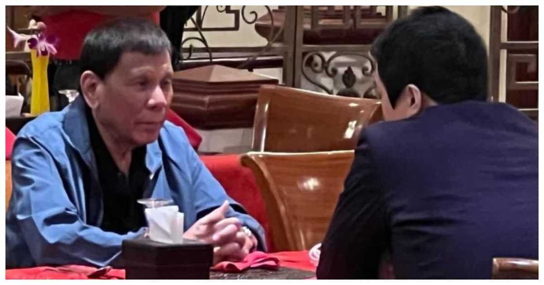 Richard Poon, nakipag-bonding kay dating Pangulong Duterte ng apat na oras (@richardpoonph) Richard Poon, nakipag-bonding kay dating Pangulong Duterte ng apat na oras (@richardpoonph)