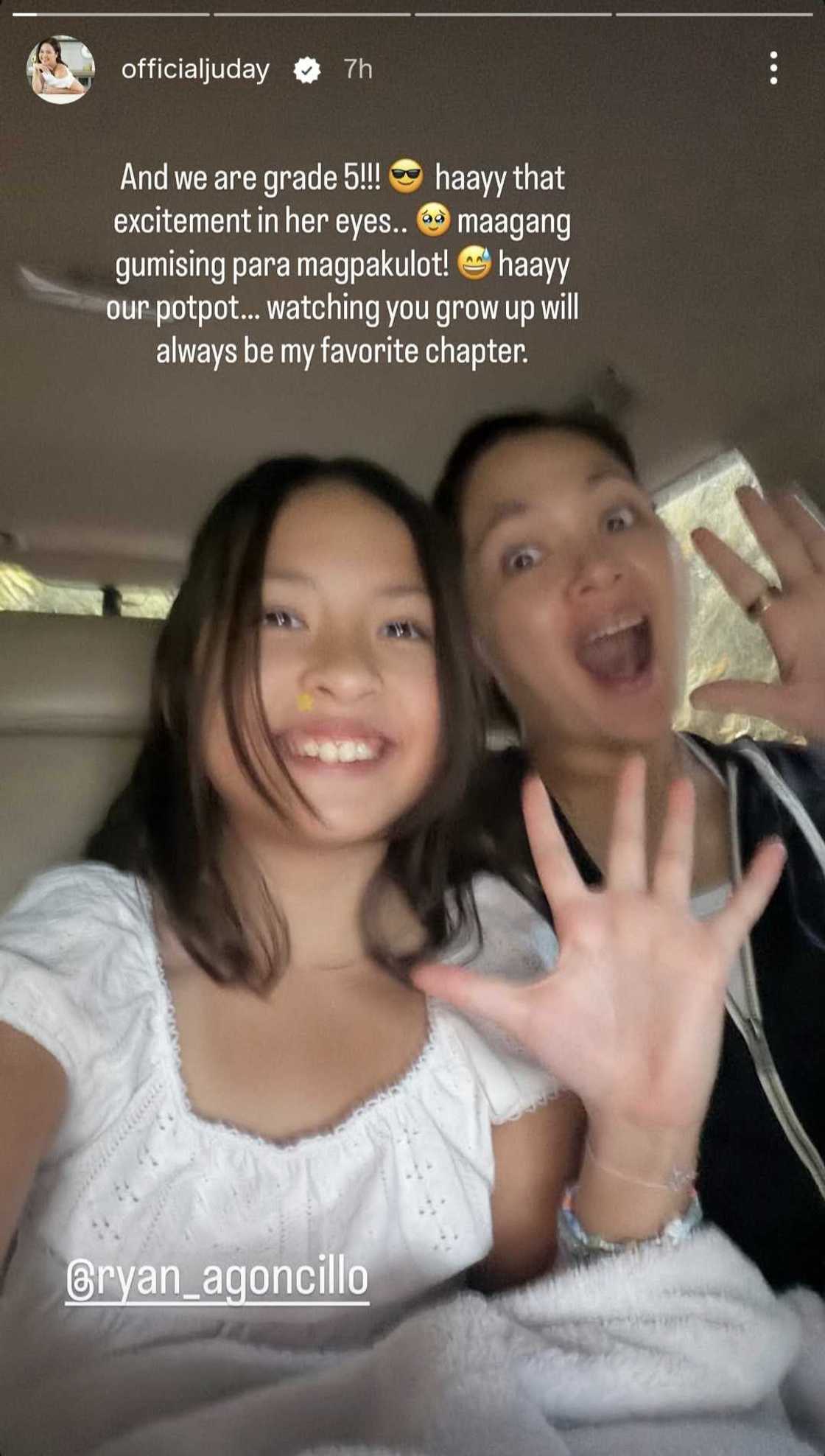 Judy Ann Santos, ibinunyag ang hiling ng anak na si Luna sa first day of school Judy Ann Santos, ibinunyag ang hiling ng anak na si Luna sa first day of school