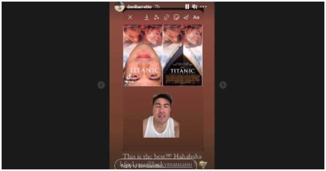 Dani Baretto, feel daw ang "Titanic joke" ng netizens kay Luis Manzano Dani Baretto, feel daw ang "Titanic joke" ng netizens kay Luis Manzano