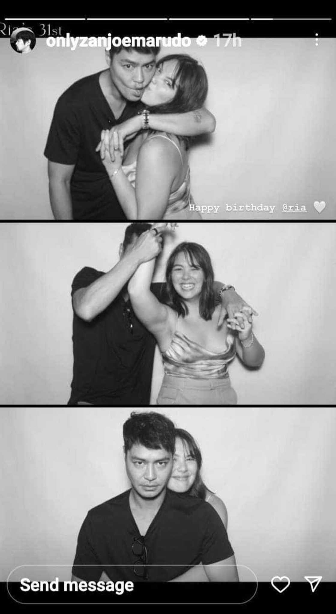 Zanjoe Marudo greets Ria Atayde on socmed, shares sweet snaps of them Zanjoe Marudo greets Ria Atayde on socmed, shares sweet snaps of them