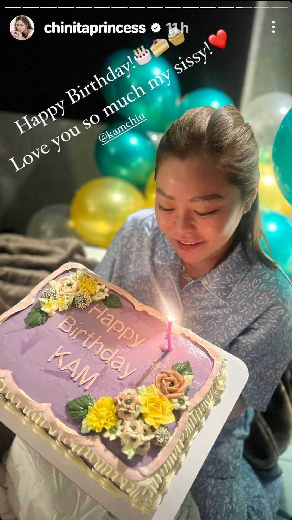 Kim Chiu's sister Lakam marks her birthday; Kim posts heartfelt birthday greetings