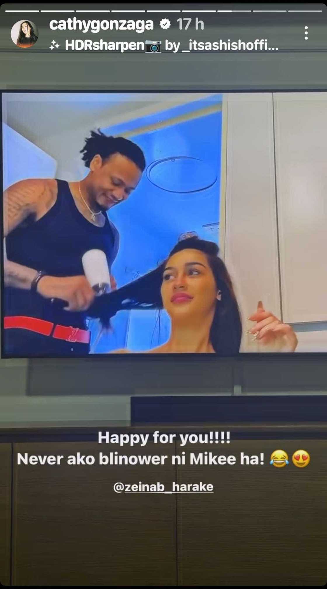Zeinab Harake, nag-react sa “happy for you” post ni Alex Gonzaga: “mas kinilig ako sa’yo” Zeinab Harake, nag-react sa “happy for you” post ni Alex Gonzaga: “mas kinilig ako sa’yo”