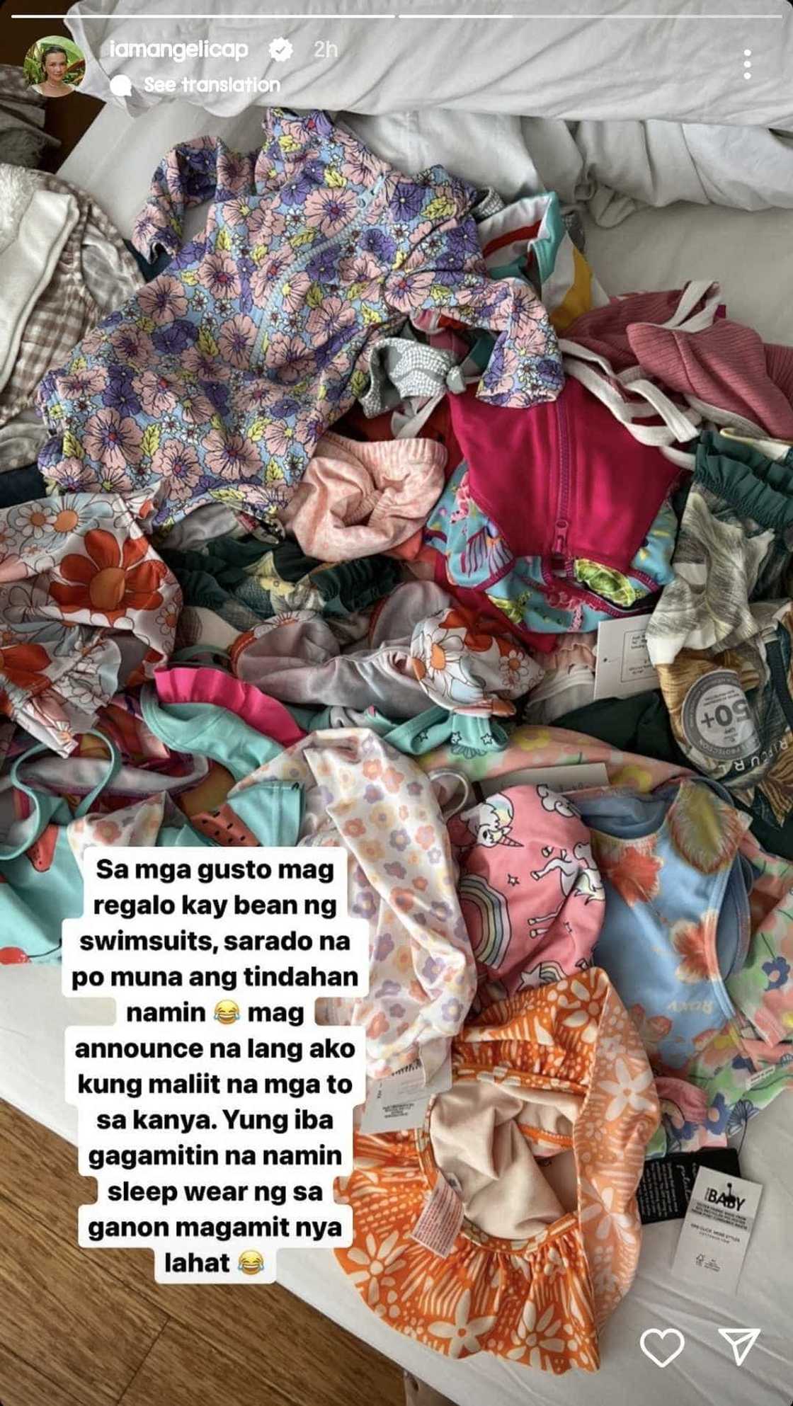 Angelica Panganiban, may pa-notice sa mga nagbabalak magbigay ng regalo kay Amila Angelica Panganiban, may pa-notice sa mga nagbabalak magbigay ng regalo kay Amila