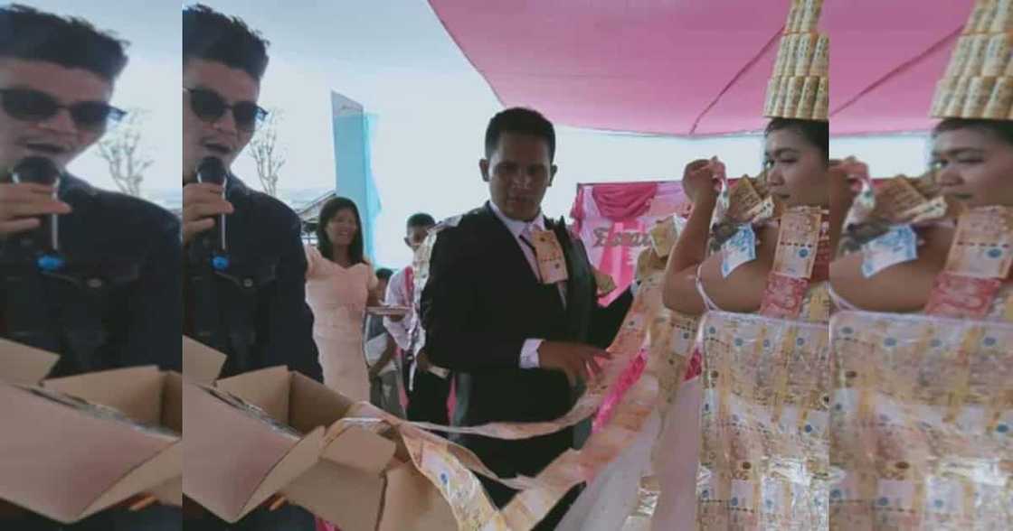 Bagong kasal, nawindang sa P200K na ibinigay sa kanilang money dance ng kapatid na OFW Bagong kasal, nawindang sa P200K na ibinigay sa kanilang money dance ng kapatid na OFW